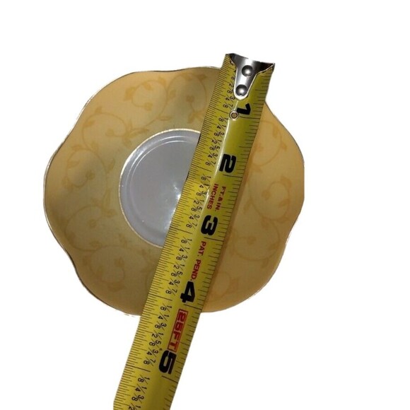 Set of 12 Demitasse Porcelain Cup and Saucer Expresso W/ Gift Box Gold Guilt - Picture 4 of 7